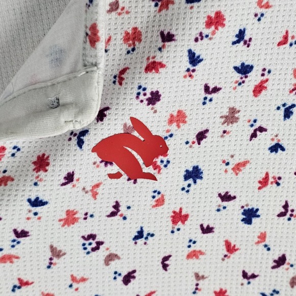 Rabbit Henley Shirt Women XS Foliage Waffle Knit Long Sleeve Pullover - Picture 6 of 11